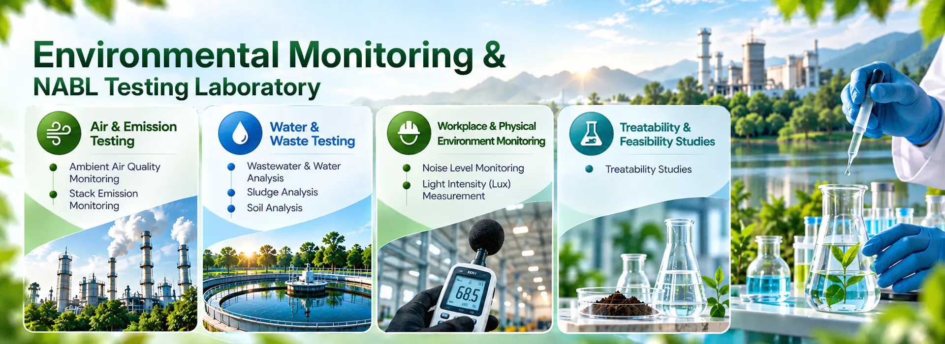Environmental Monitoring & NABL Testing Laboratory | Environ Environmental Consultancy