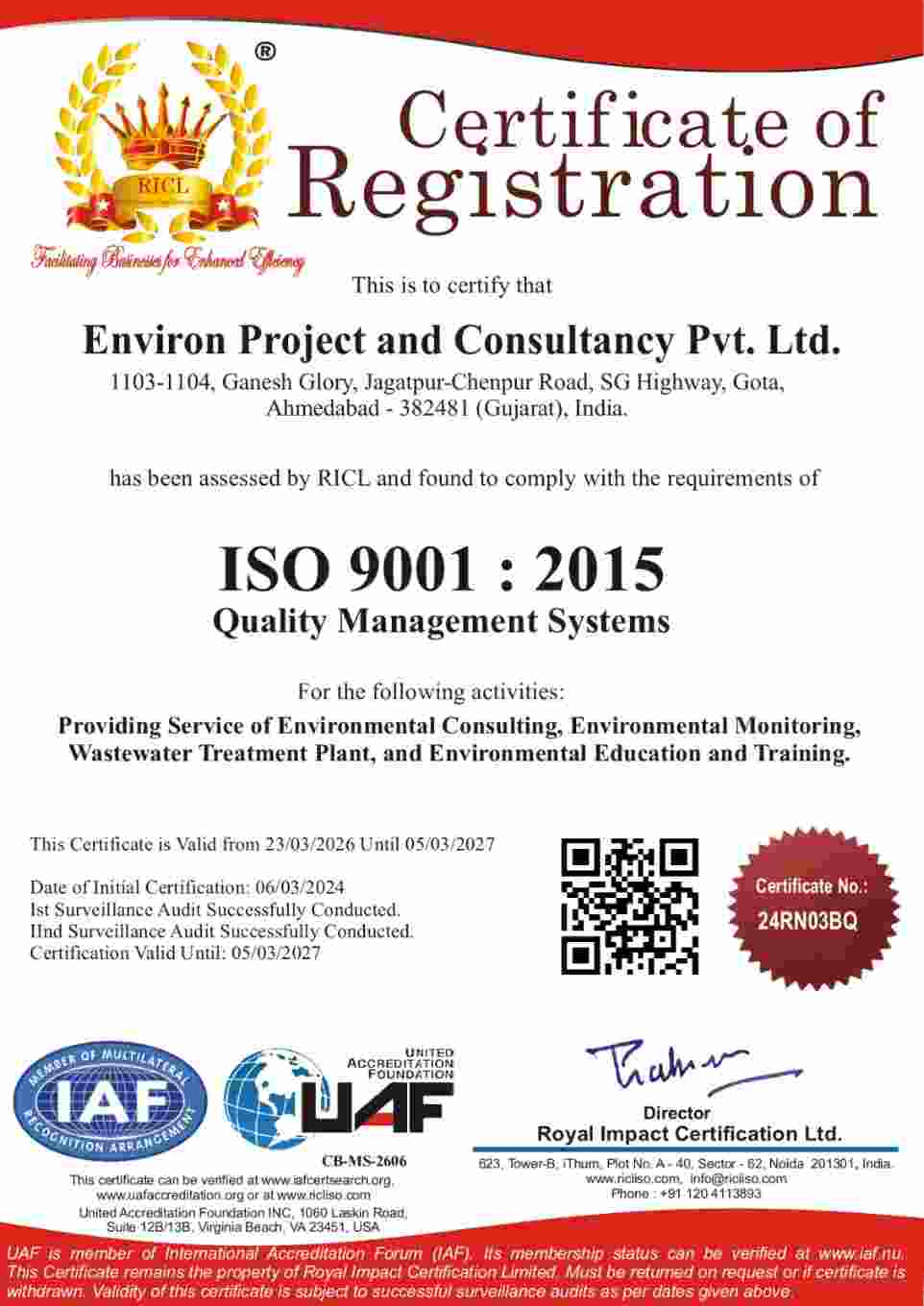 Environ QMS