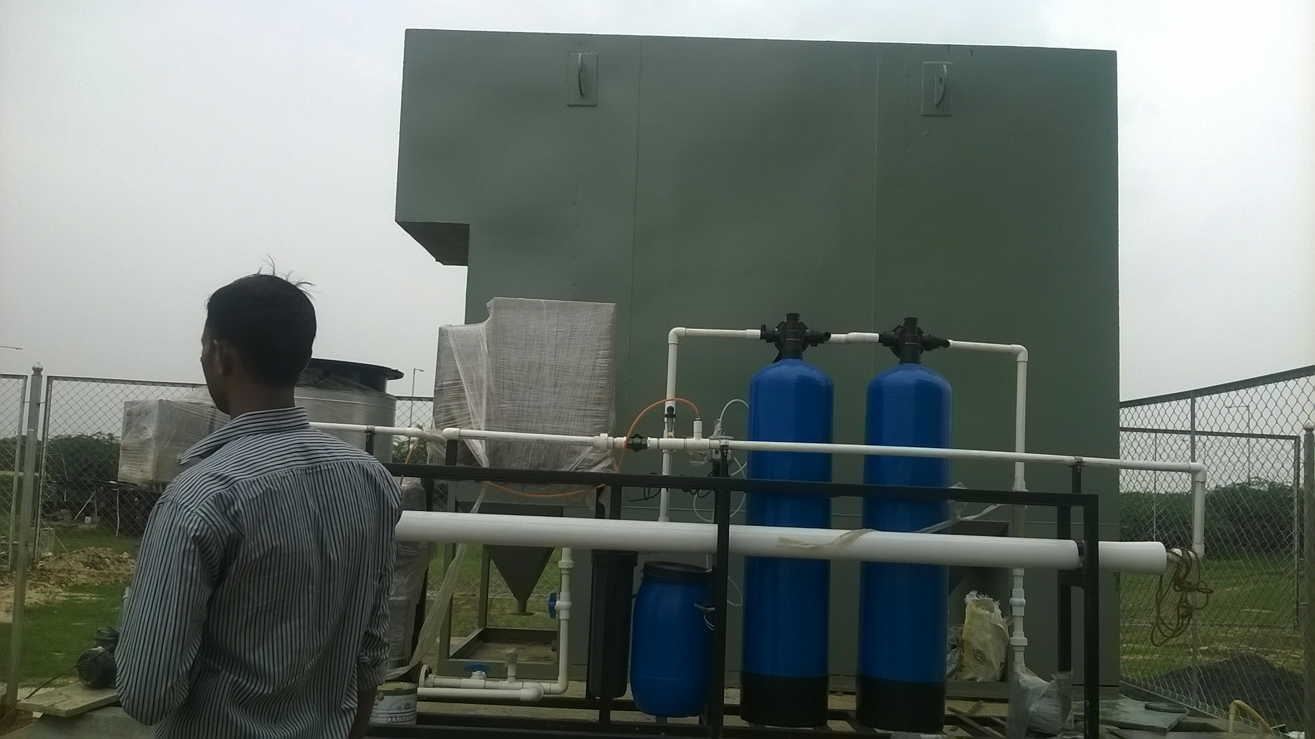 25 KL Pre Febricated Customised ETP in Ahmedabad